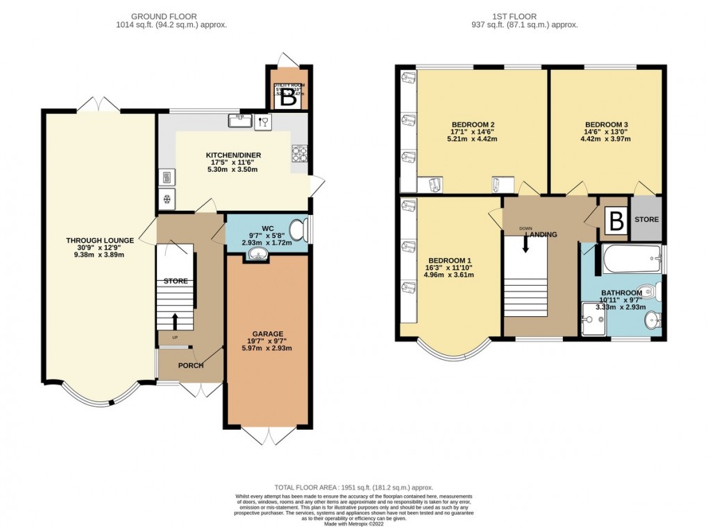 Floorplan for Sudbury Court Road, Harrow, HA1 3SD